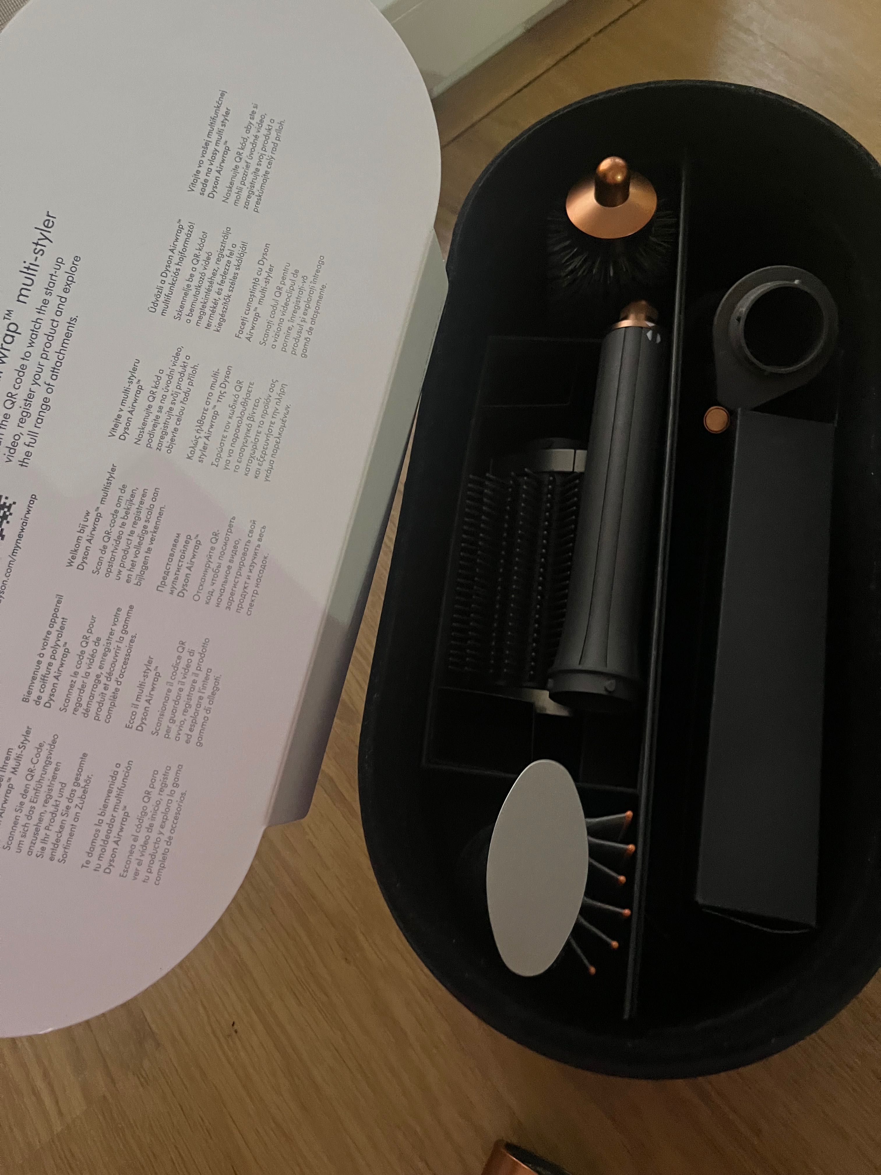 Dyson airwrap multistyler complete long miedz