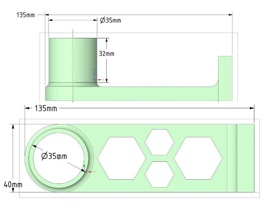 Akecosria Qbrick uchwyt na ręczniki papierowe