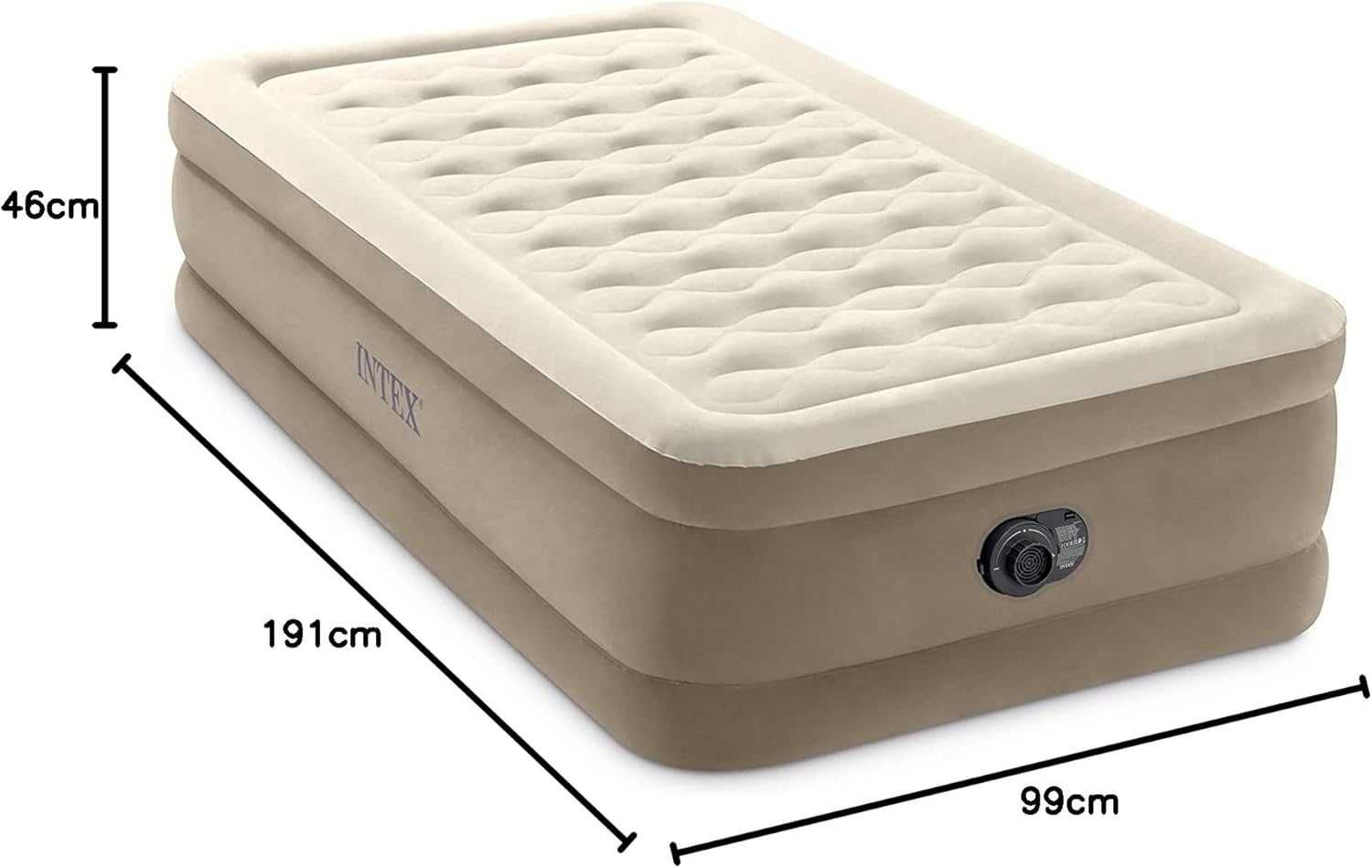 Materac samopompujący Fiber-Tech RP  99 cm x 191 cm x 46 cm INTEX
