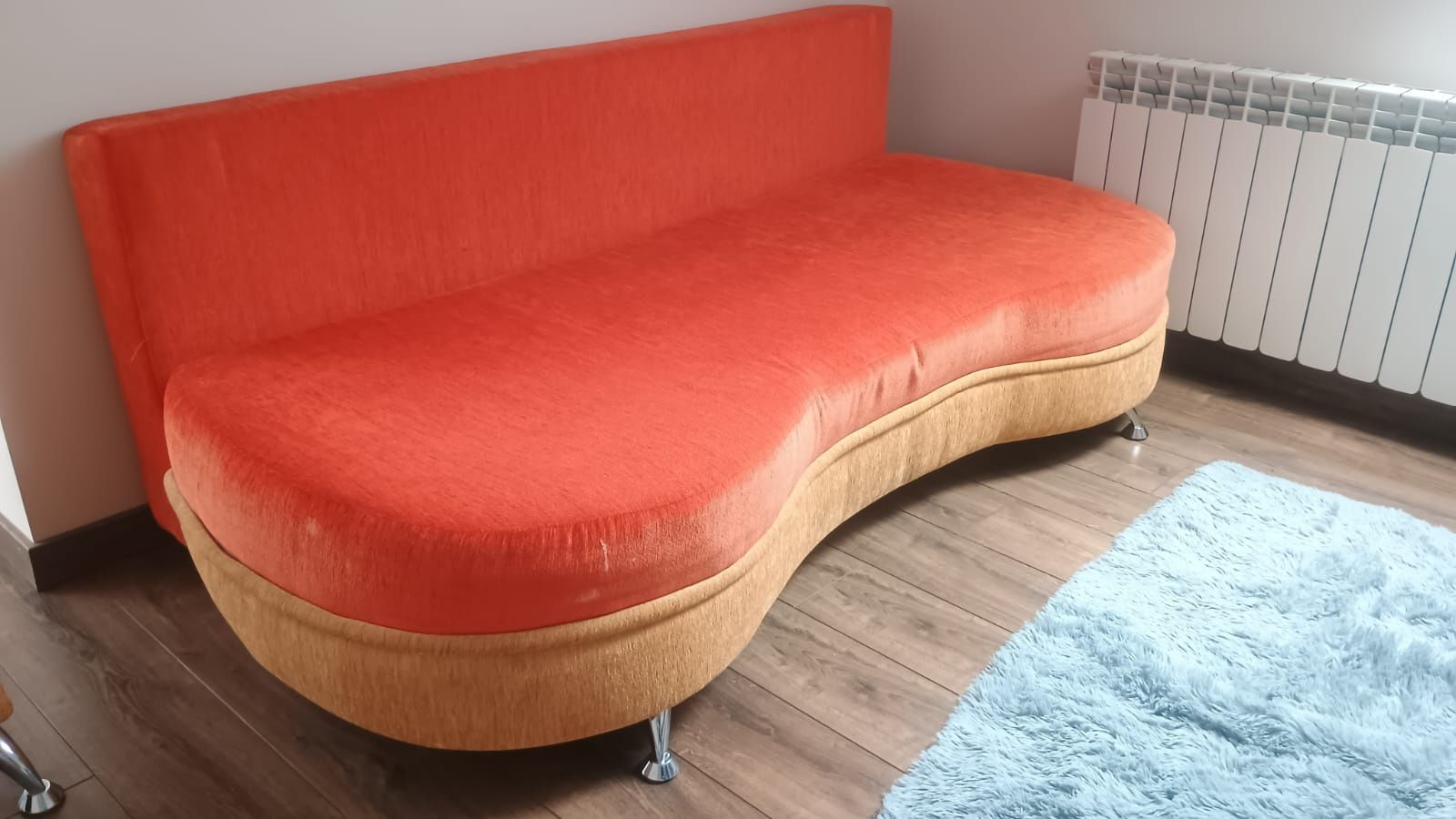 Komplet wypoczynkowy sofa łóżko kanapa i 2 fotele uzywany stan bardzo