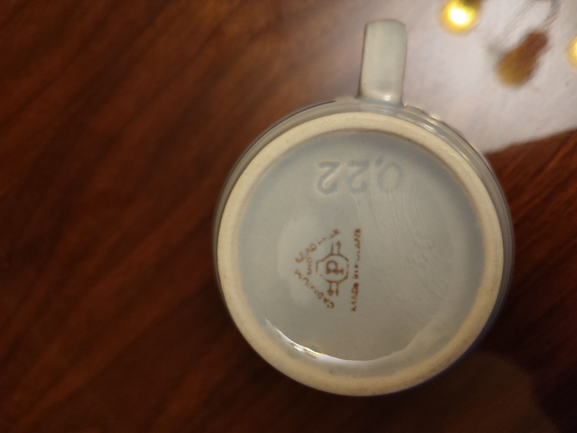 Filiżanki porcelit Pruszków Lotos