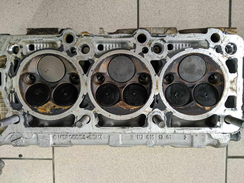 Mercedes W211 головка блока цилиндров гбц левая правая мотор 3.2 M112