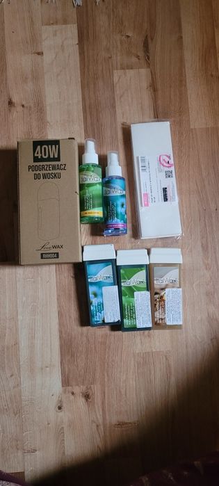 Zestaw do depilacji woskiem w rolce