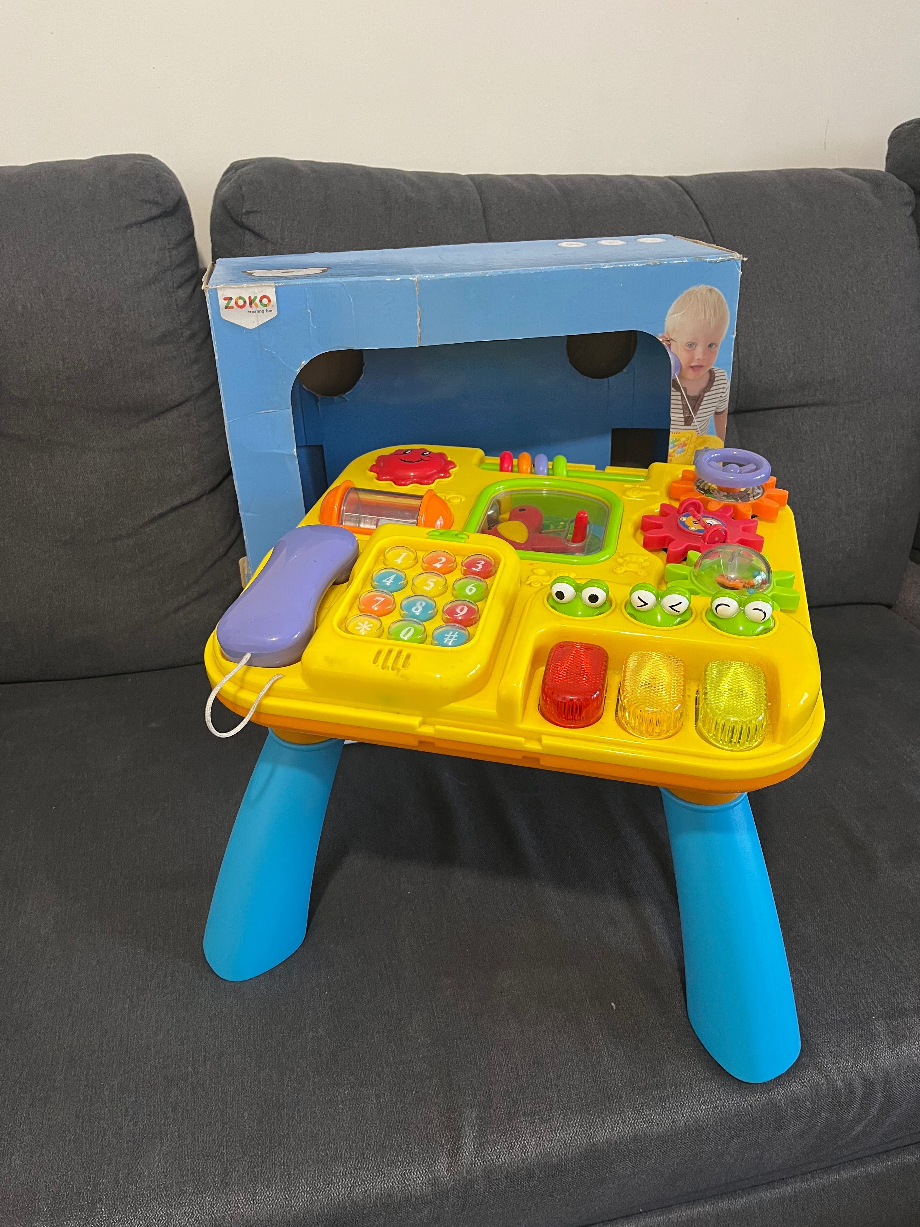 Mesa de atividades