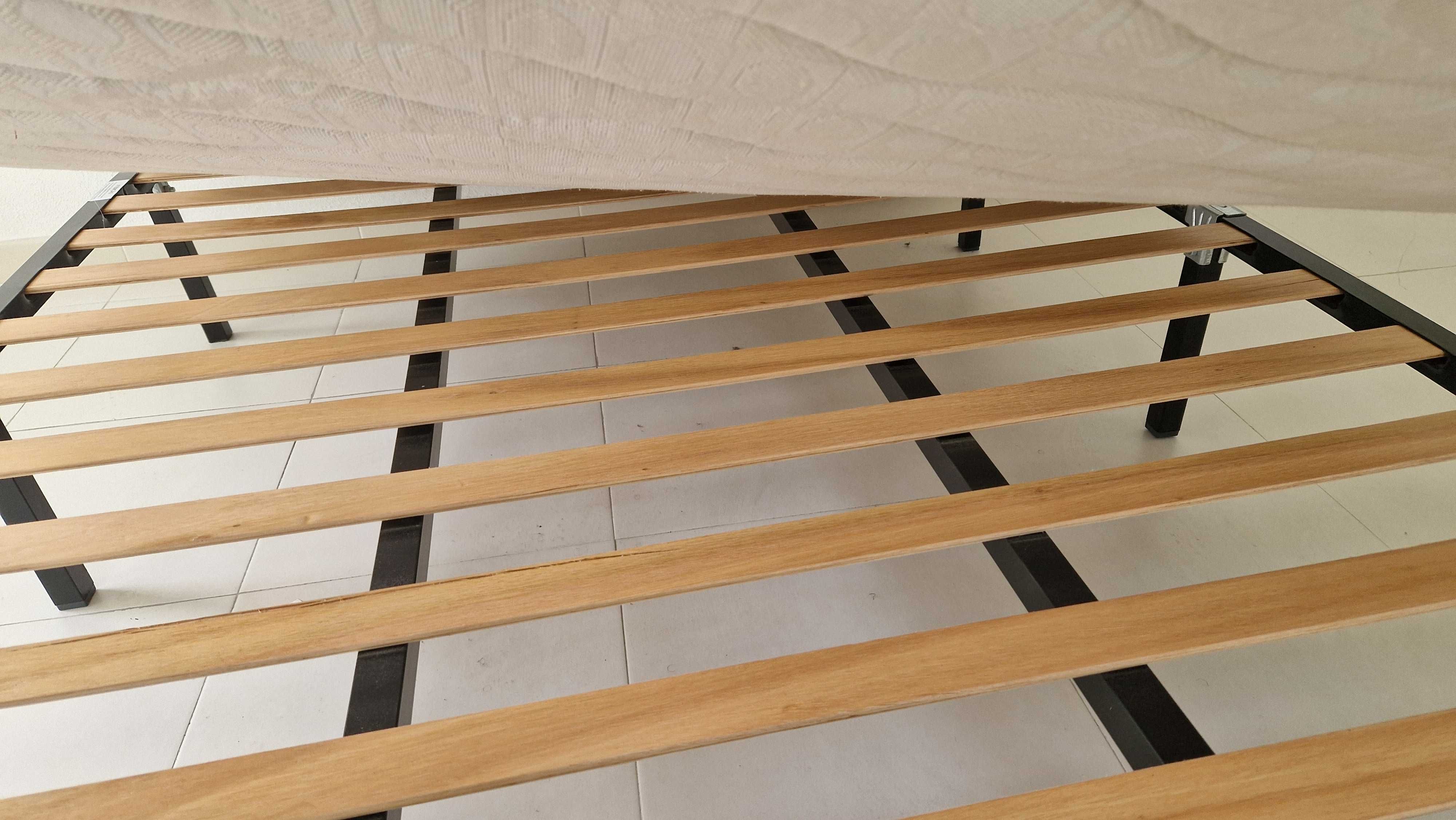 Sommier de ripas e colchão Climax
