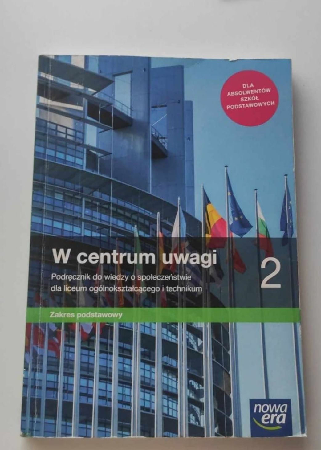 Książki podręczniki klasa 2liceum technikum WOS i język polski