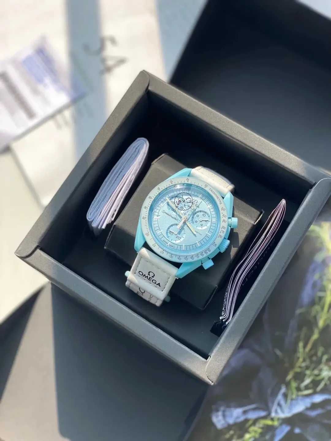 Swatch x Omega Bioceramic Moonswatch Mission to Uranus