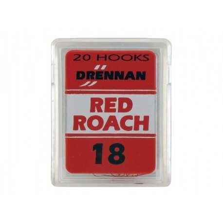 Haczyki Drennan Red Roach r. 18 ilość 20 szt. Tyczka Bat Match