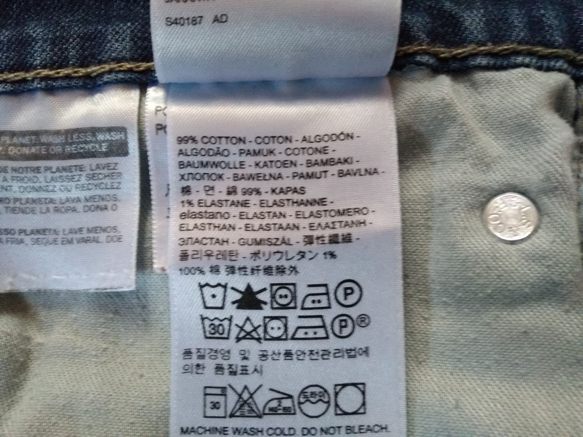 Джинси чоловічі Levi's 511, 34/30