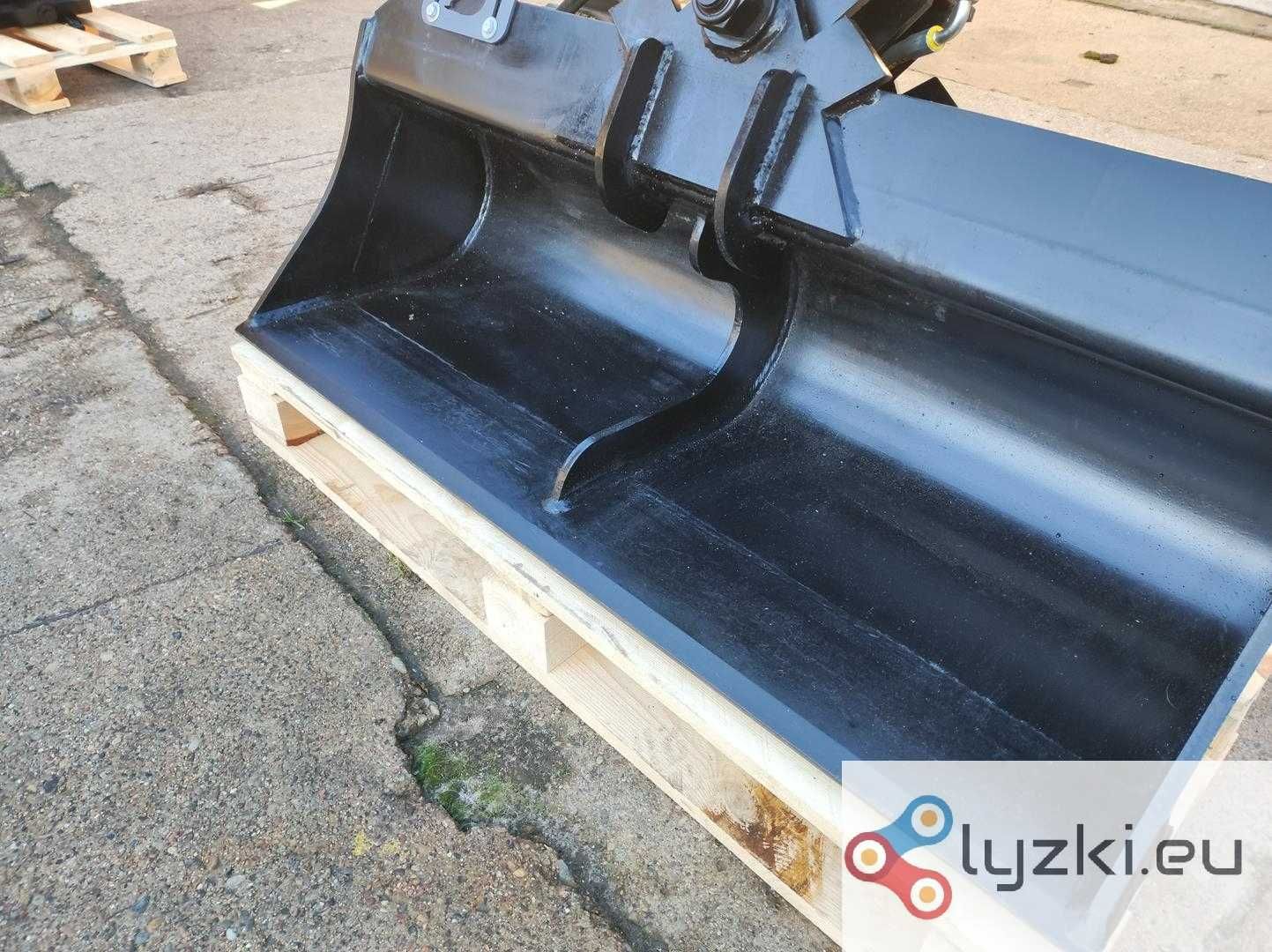 Łyżka skarpowa hydrauliczna 120cm minikoparka MS01 MS03 CW05 JCB