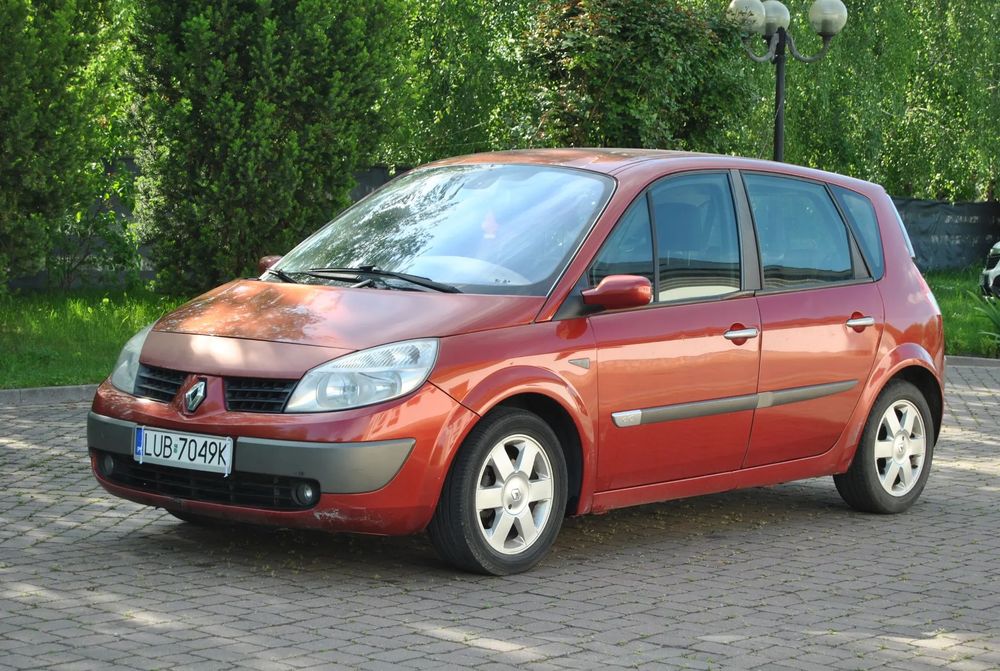 Renault Scenic GWARANCJA, 1.5 Diesel, Niski przebieg, Sprawny, ISOFIX, Ważne opłaty !