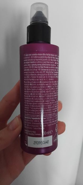 Gliss Schwarzkopf aktywator wzrostu włosów