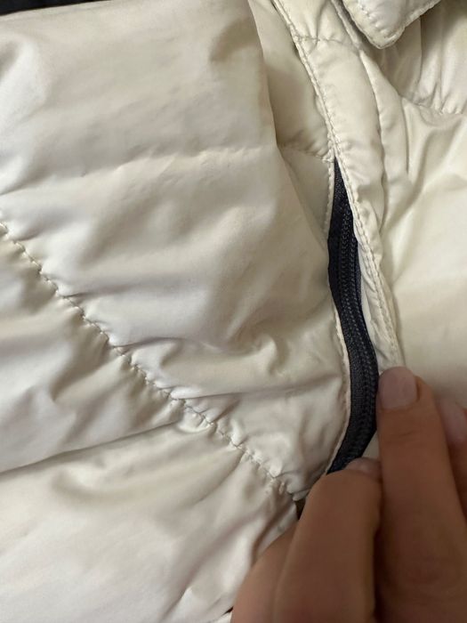 Пуховик Huppa 158 дефект пожовтів