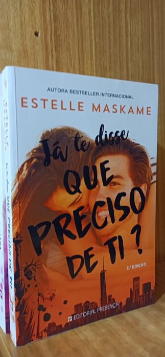 Os 4 Livros da coleção Já te disse que te amo