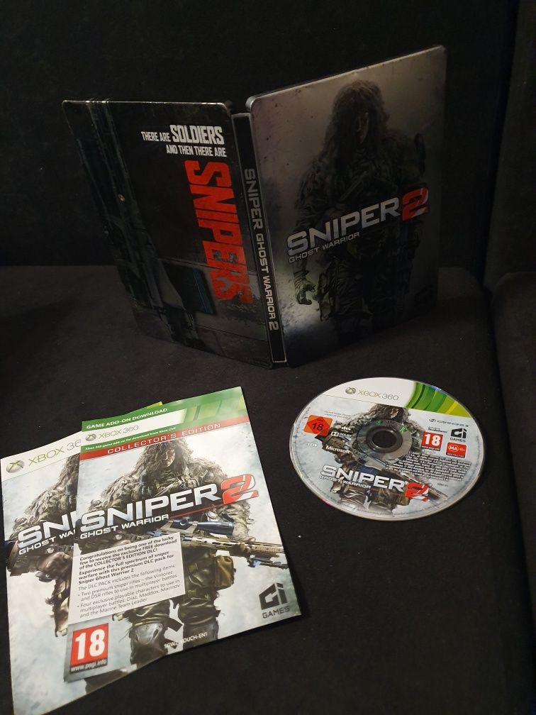 Gra gry xbox 360 one Sniper 2 Ghost Warrior Steelbook Limited edition