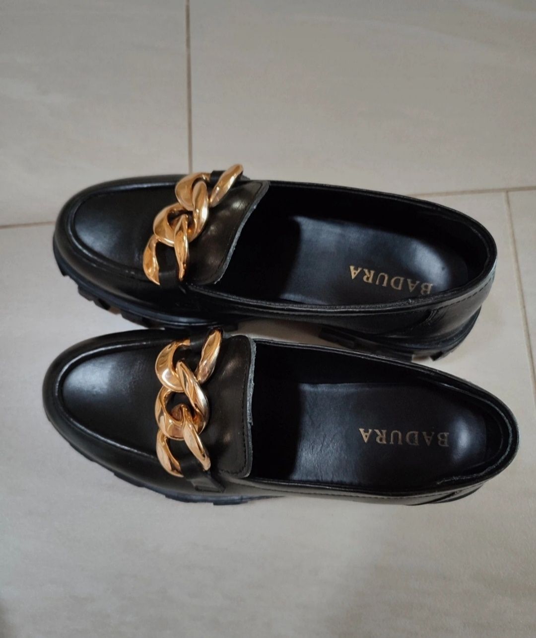 Buty mokasyny lordsy loafersy 36 Badura