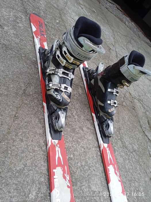 Narty 148cm z butami roz.38