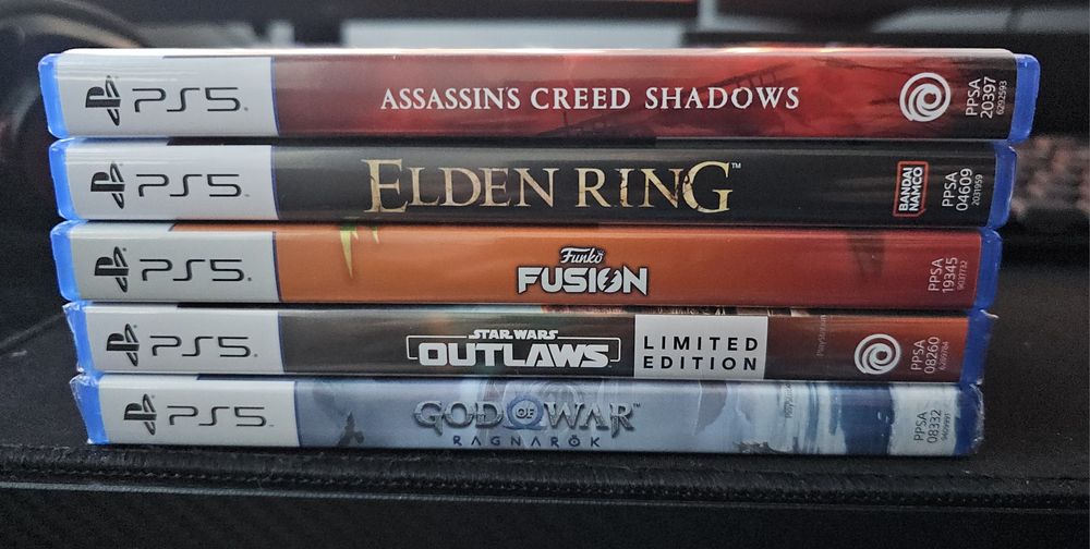 Assasins Creed Shadows, God of War Ragnarok, Elden Ring - na wymianę