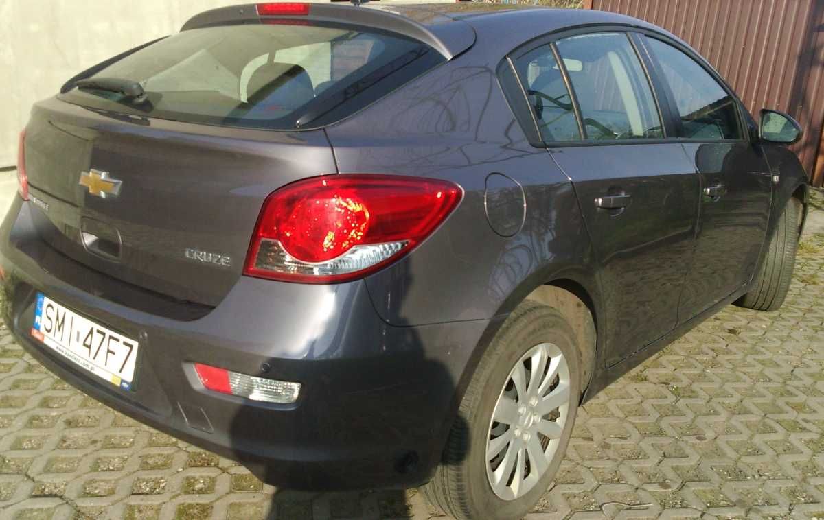Chevrolet Cruze 1,8 benz+LPG 2012 pierwszy właściciel- uszkodzony