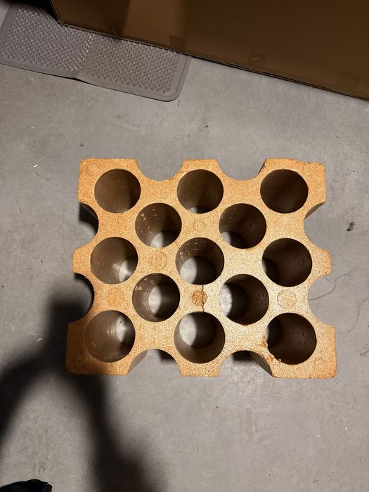 Garrafeira POLISTIRENO catanha para garrafas