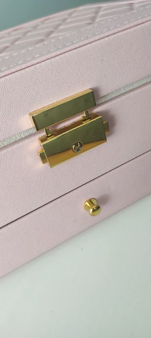Caixa de Joias rosa claro