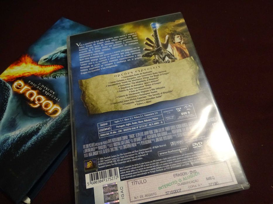 DVD-Eragon-Edição especial 2 discos