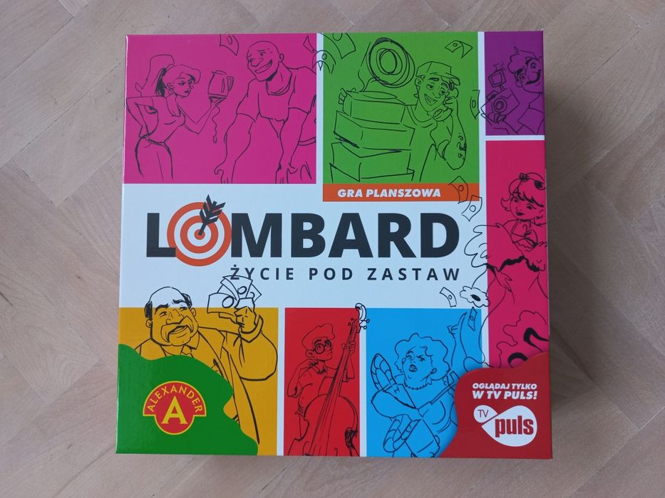Gra planszowa Lombard życie pod zastaw