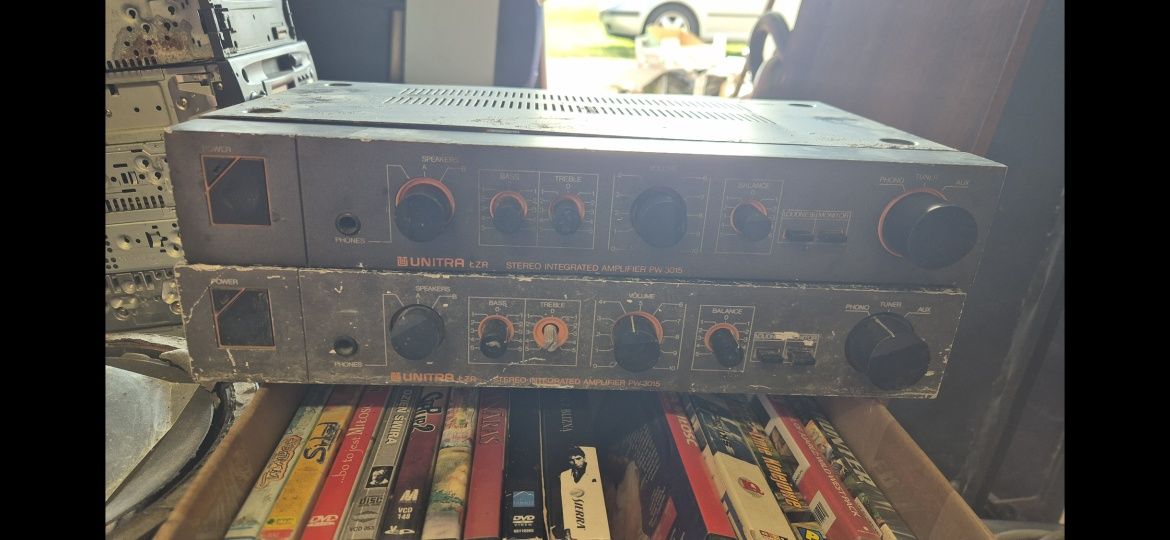 2 wzmacniacze unitra Diora LZR PW3015