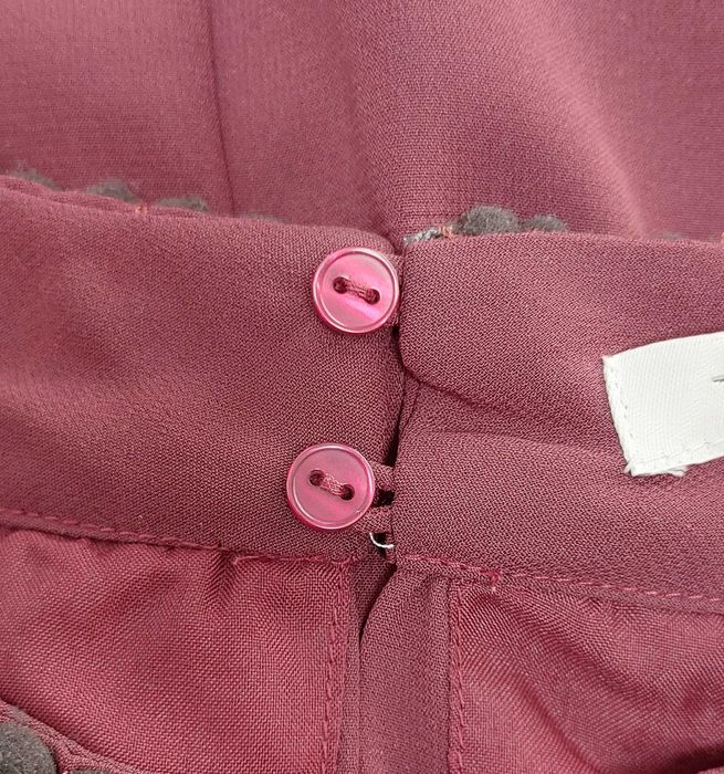 Bordowa sukienka FOREVER21, R. M