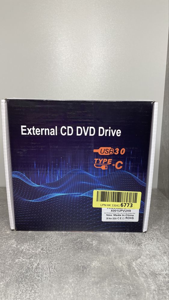 External CD DVD drive зовнішній портативний дисковод