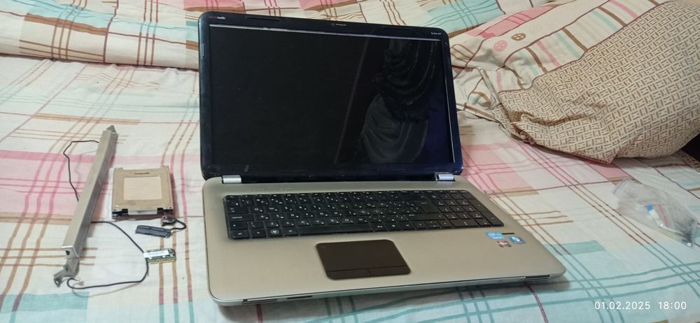 DV7,Матриця 17",зарядка 120w-6,5A.hp,проц i5