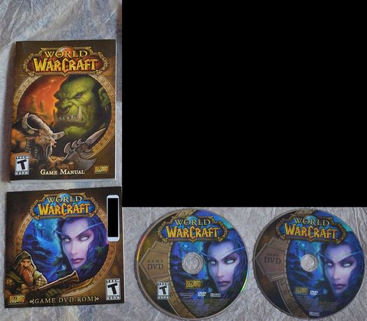 World of Warcraft Blizzard лицензия из США