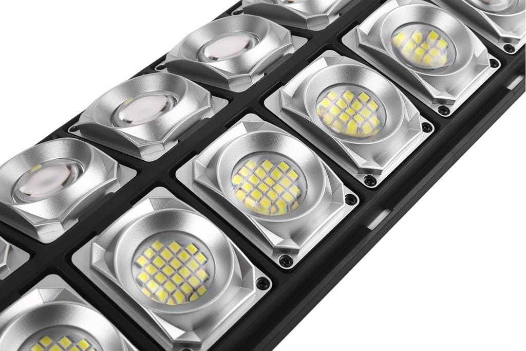 Lampa solarna LED uliczna z pilotem czujnik ruchu zmierzchu 1700W