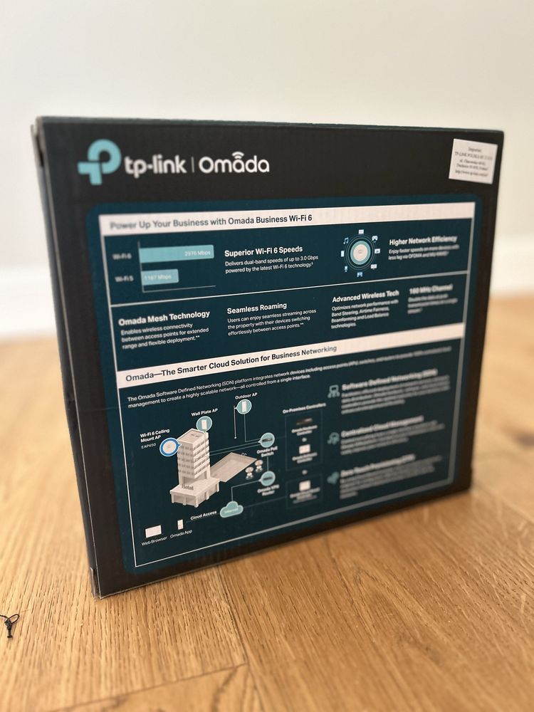 TP-LINK Punkt dostępowy EAP650 AX3000 Extended access point