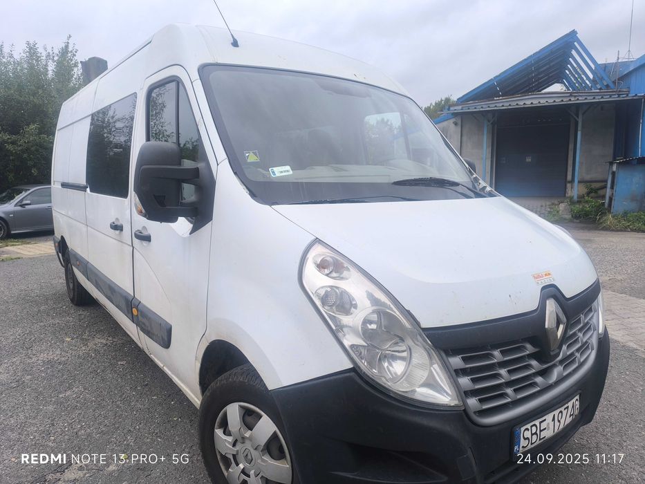 Renault Master l3h2 Klima Brygadówka 7 osób