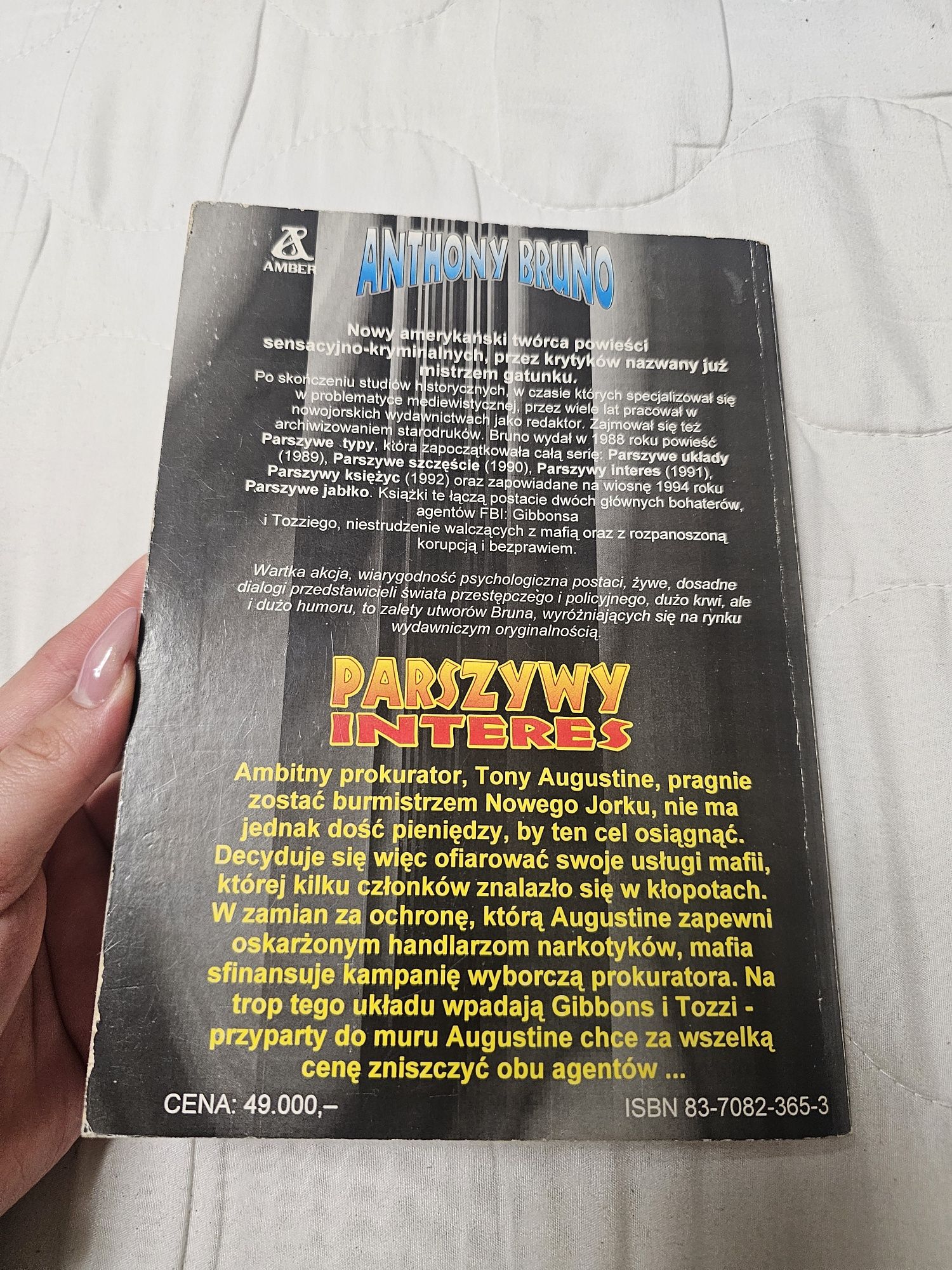 Książka parszywy interes anthony bruno