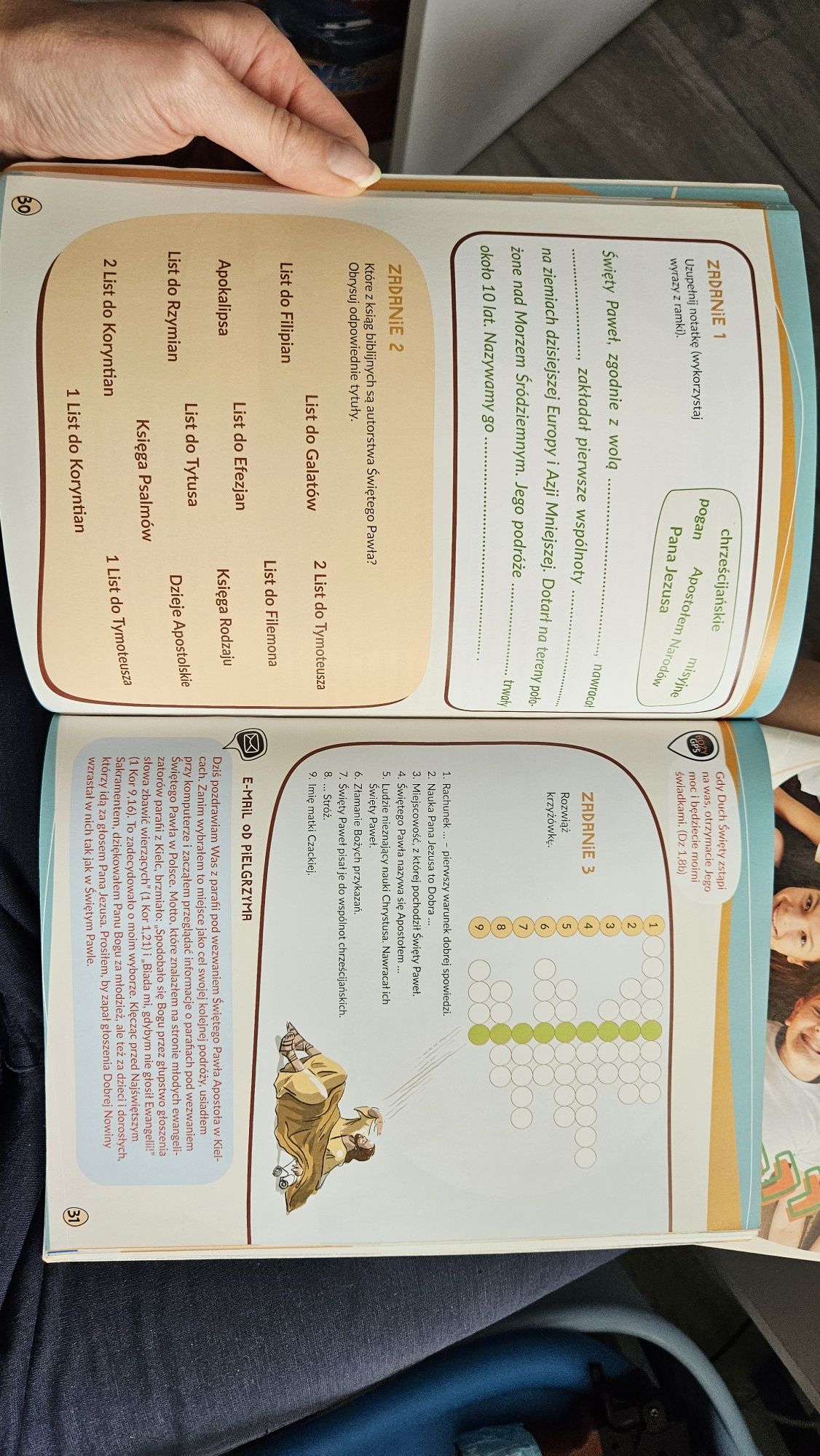 Religia klasa 4 podręcznik do uzupełnienia Pan Jezus nowa cz.2 i 1