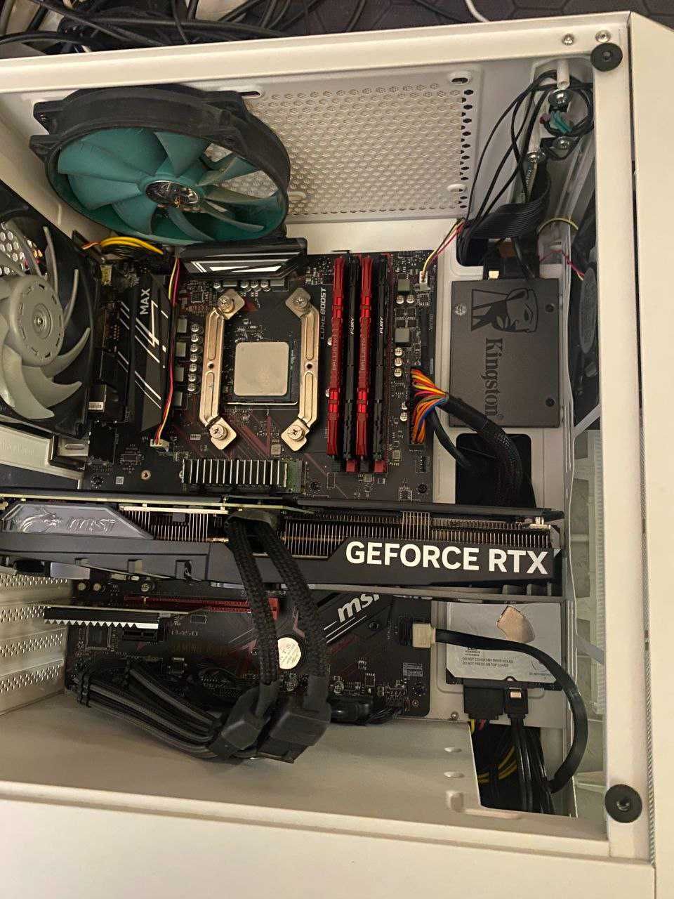 Комплект ryzen 5600+ msi b450+ddr4 16gb