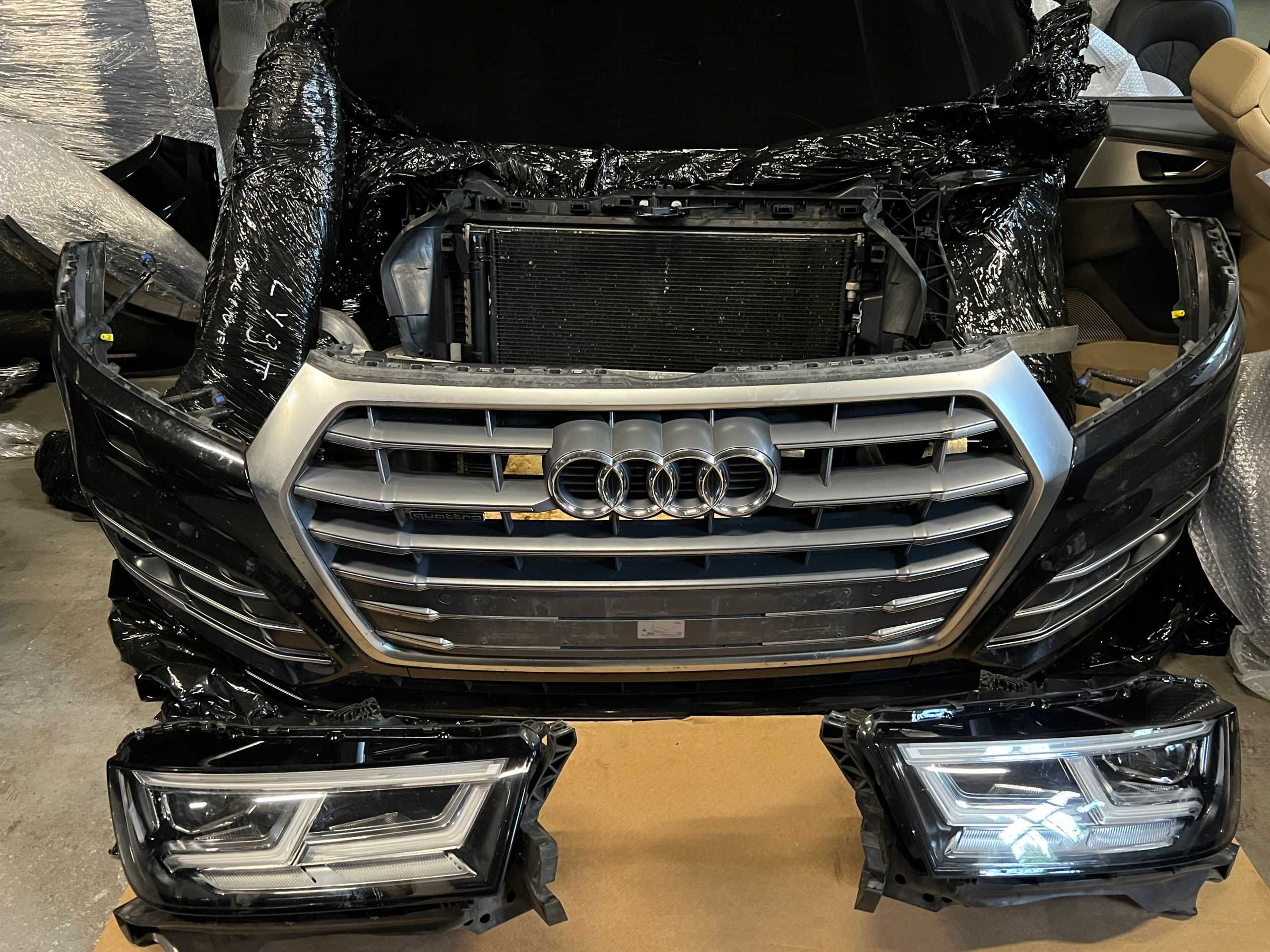Бампер ауди ку5 sq5 80A разборка audi q5 sportback sline запасти шрот