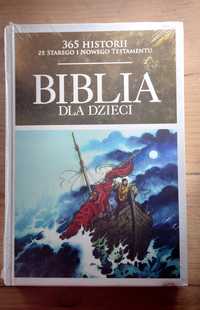 Biblia dla dzieci NOWA, zafoliowana. Prezent chrzest chrzciny komunia.