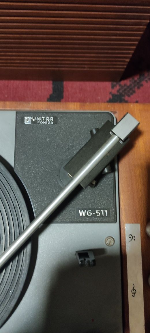 Gramofony Unitra-Fonica WG-511 oraz WG-581 F.Cena za 2 gramofony..