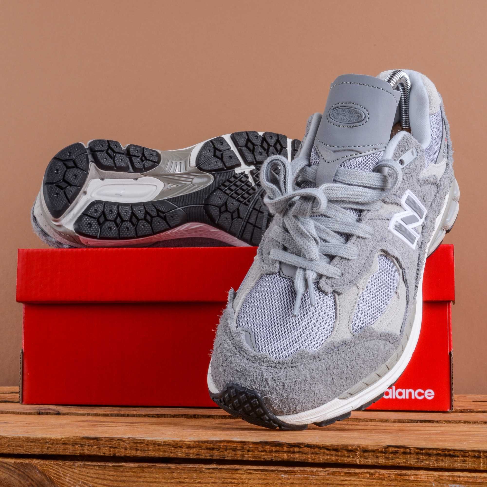 (1834) Чоловічі Кросівки New Balance 2002R сірий колір (41-45) нб