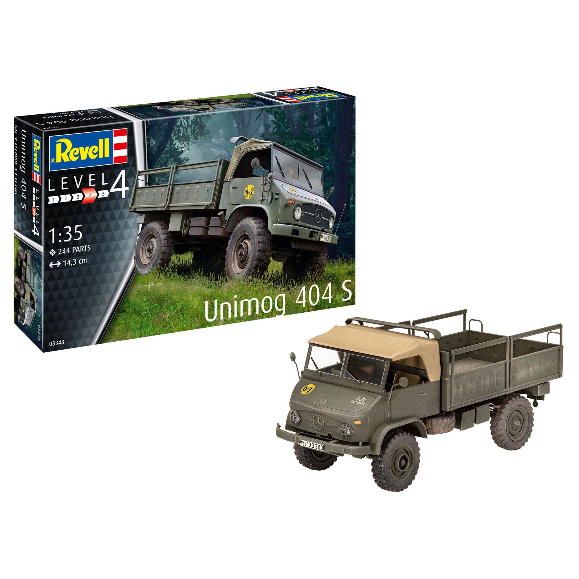 Pojazd 1/35 /03348/ Unimog 404 S