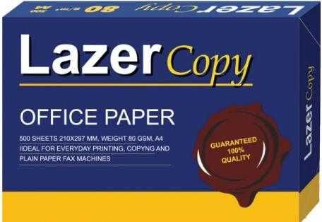 Офисная бумага  Lazer copy