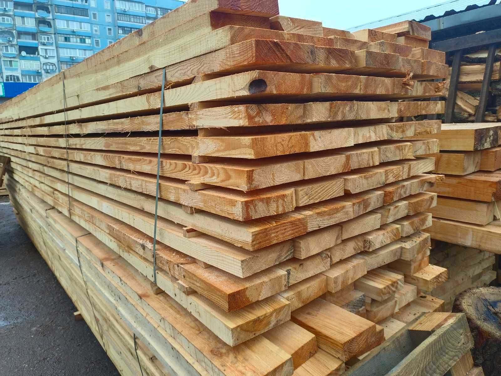 Пиломатериалы оптом. От 30м куб цена 9300. Собственное производство!