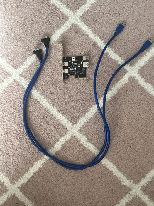 Kontroler PCI express 2 porty USB 3.0