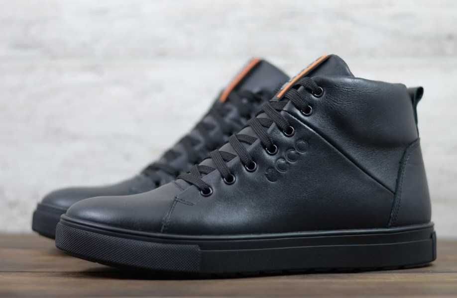 Кеды ботинки мужские зимние подкладка шерсть