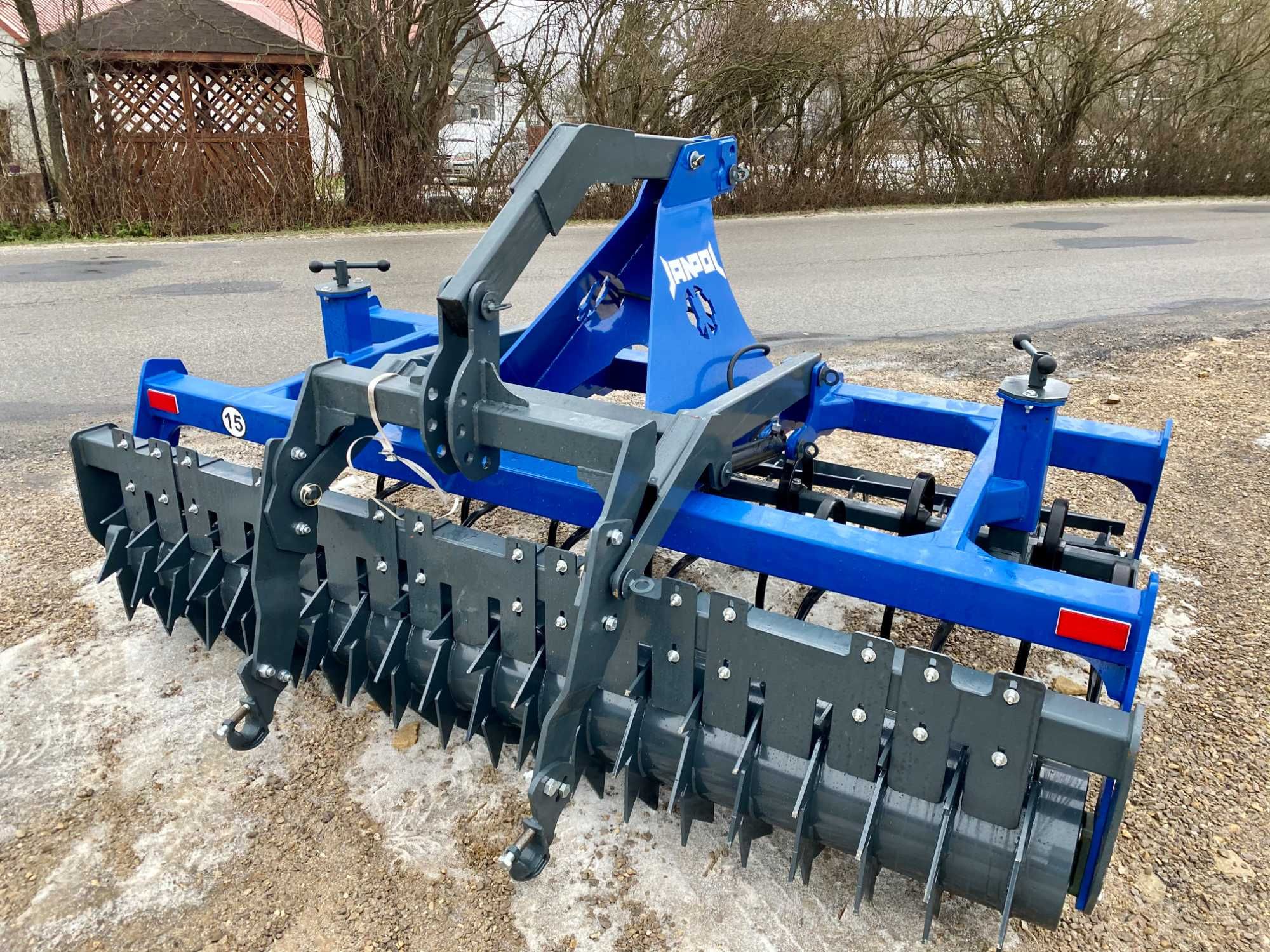 Agregat uprawowo-siewny 2,5/2,7/3m JANPOL agregat pod siewnik stopki