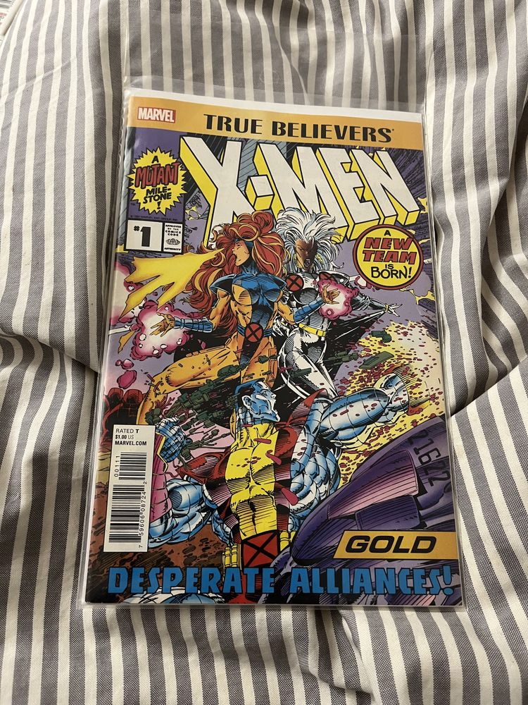 true belivers retro x-men gold 1 wolverine spider-man marvel