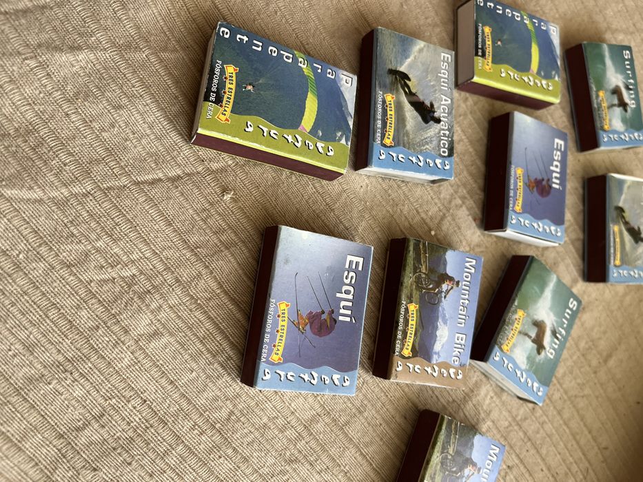 Vendo caixas fosforos para colecionadores e capa samsung nova